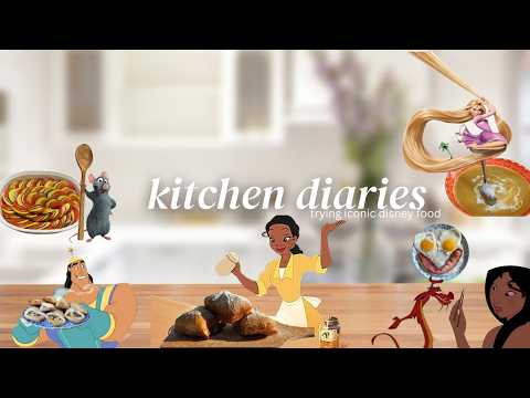 I made famous disney dishes ⭐👩🏻‍🍳 | kitchen diaries