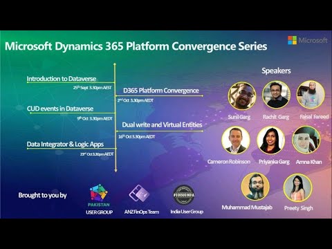 Session #7 #d365ugindia D365 Platform Convergence Series Session 3