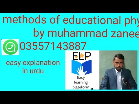 Methods of educational phyhology @easylearningplatform-e6m