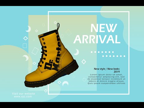 #corporateposter #posterdesign #design Poster design for footwear | Awesome poster design photoshop