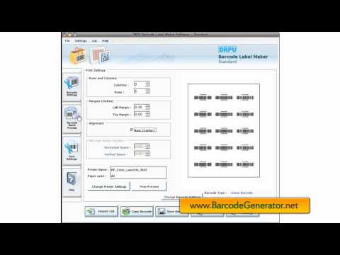 free mac barcode label labels generator software tool generate apple bar code tags stickers for mac