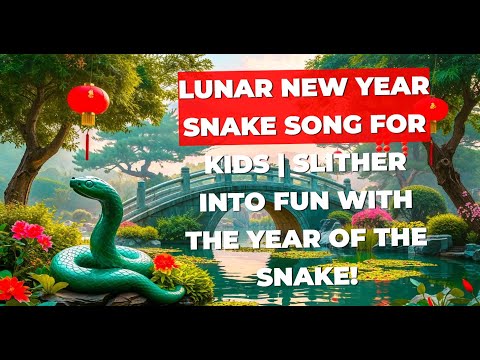 Lunar New Year Snake Song for Kids | Slither Into Fun with the Year of the Snake!