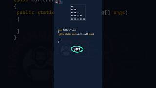 Java Pattern Program | Right-angled triangle #shorts #java #patternshorts #patternprograms