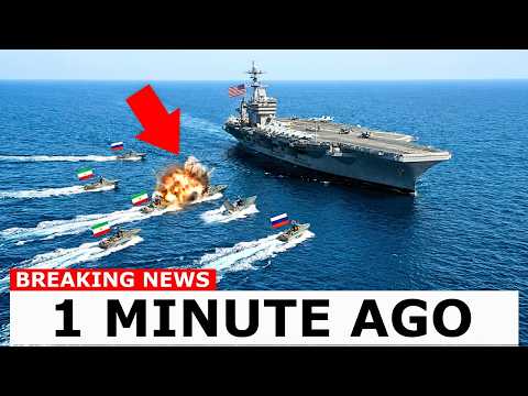 Iran and Russia Sent 14 Boats to Sink USS Abraham Lincoln... BIG MISTAKE
