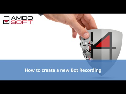 How create new Recording in b4
