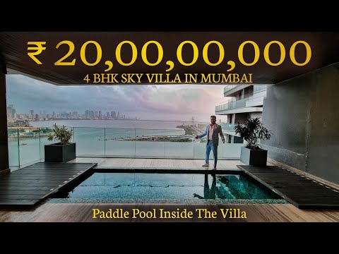 ₹ 20 Cr 😱 4 BHK 💥 Top Bollywood Celebrities own Ultra Luxury Sky Villa 🚀 81 Aureate Mumbai apartment