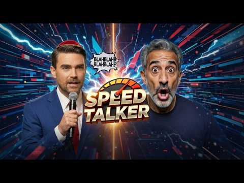 Speed Talker – Bassam Youssef x Ben Shapiro Speed Talks | Arabic Touch Hip Hop Song |  Music Video