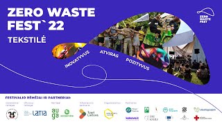 Tiesiogiai – iš Zero Waste Fest 2022: diskusijos „KFF Talks and Music“ erdvėje
