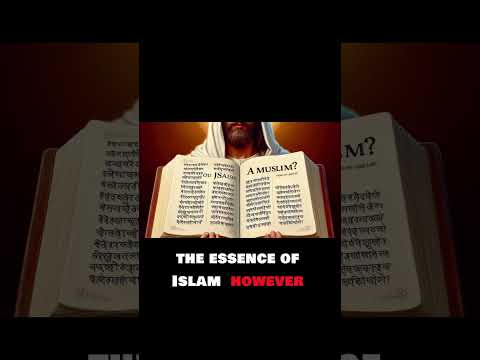 Was Jesus a Muslim Comparing Quranic and Biblical Views #bible #truth #holytrinity