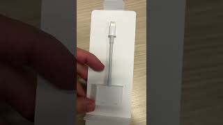 Apple Lightning to Digital AV adapter (Lightning to HDMI) unboxing