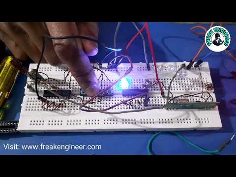 Rf transmitter and receiver circuit | Testing | freak engineer