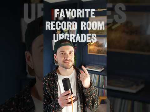 Vinyl Record Room Upgrades that elevate my listening experience.  #vinylrecords #records #vinyl