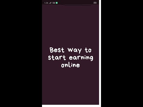 Earn online | Best ways to start earning online | Make Money online | Earn from home #money