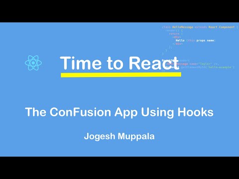 The ConFusion App using Hooks