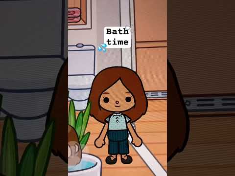 Bath time! #tocalife #tocalifeworld #tocaboca #youtubeshorts