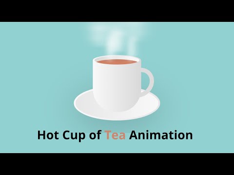 Hot Cup of Tea Animation Using HTML and CSS Tutorial | Free Source Code