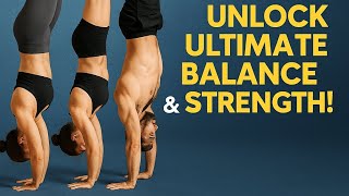 🧘 Headstand, Forearm Stand & Handstand –Unlock Ultimate Balance & Strength! 💪✅#yoga #foryou#workout