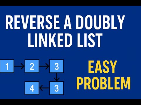 Reverse a Doubly Linked List | GeeksforGeeks Easy Problem | Full Explanation