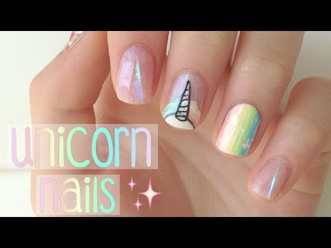 Rainbow Unicorn Nails! | DIYDazzleNails