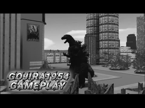 Godzilla 1954 gameplay on ROBLOX.