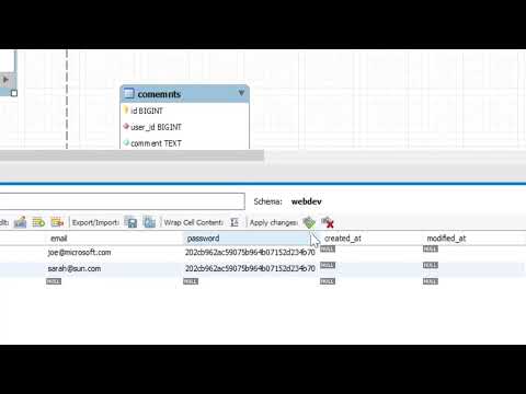 Designing a Database Visually  - Database Design (very easy)