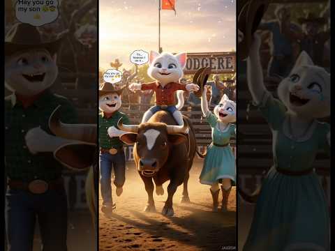 The Youngest Cowboy Cat Rides for His Family 🤠❤️ | Cinematic AI Short Film