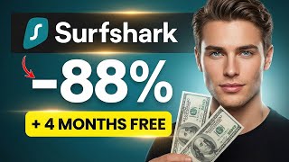 Surfshark Coupon Code 2025 ✅ Biggest Discount – 88% OFF + FREE Months