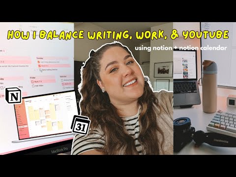 ✨realistically✨ balancing work, writing, + content | week in my life vlog #writing