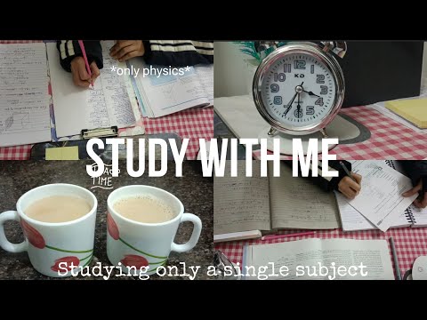 Study Vlog🎀 |Preparation for upcoming exams | Doing Physics,notes taking,tea