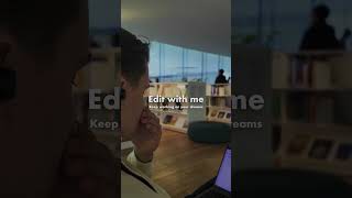 Edit with me  #vlog #softwareengineerlife #contentcreator