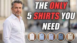 The Only 5 Shirts You Need: A Minimalist Wardrobe for Men Over 50