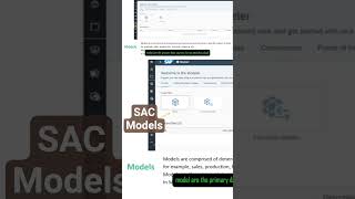 Data modelling techniques in Data Analytics - SAC #sap #sac #modeling #model