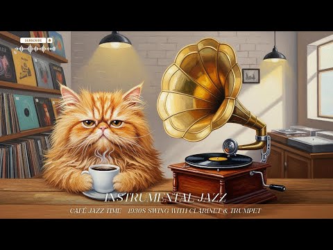Café Jazz Time – 1930s Swing with Clarinet & Trumpet