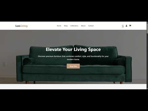 HTML CSS Modern Templates