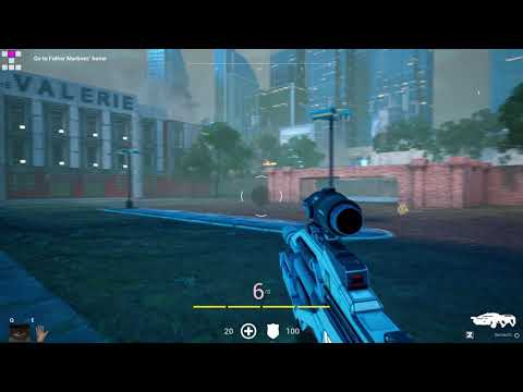 Escape Condition Devlog | Warzone Combat Test | Indie time-travel game
