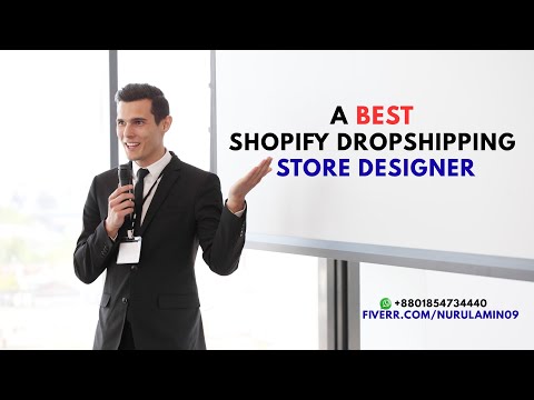 Shopify Dropshipping Store Design | Create Profitable Shopify Website with Expert #dropshipping