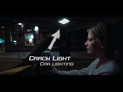 Car lighting with the crack light by Blind Spot