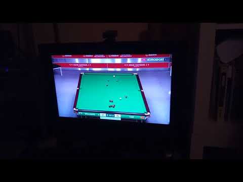 Quality snooker commentary on Eurosport