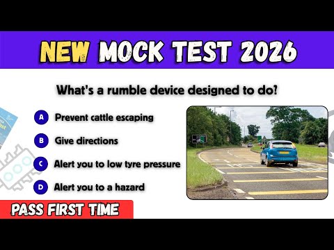 Theory Test 2026 UK | DVSA Driving Theory Test Revision | Pass First Time 🚗
