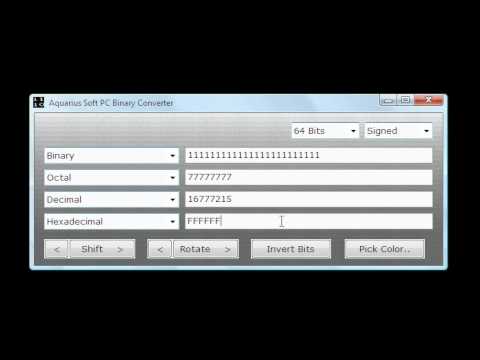 64 bits Binary to Decimal Converter