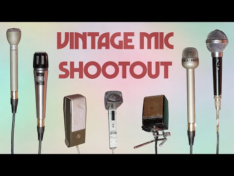 Vintage Microphone Shootout