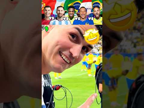 Ronaldo vs Messi vs Vinicius vs Mbappe vs Neymar Look Alike 😂