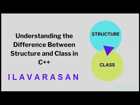 Difference Between Structure and Class in C++ | @VenilAcademy