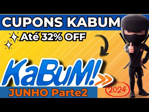 CUPOM KABUM JUNHO 2024 32% OFF » Cupom de Desconto KaBuM Primeira Compra 🔶