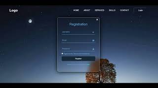 📚📚📚Simple web Design Registration & login  form for  your project 💪💪💪