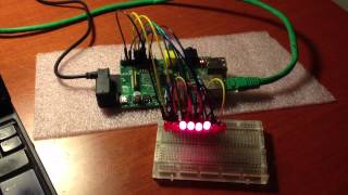 Binary Counting on Raspberry Pi with the Quick2Wire GPIO API