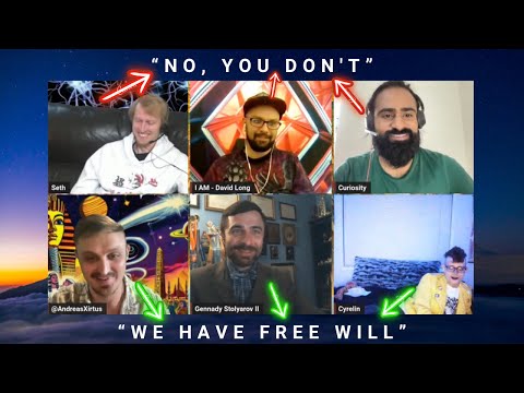 🔴 Curiosity, Seth & @nonreductionism DEBATE @GStolyarovII, Cyrelin & @xirtus | Does Free Will Exist?
