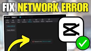 How To Fix CapCut Network Error "Click to Try Again"