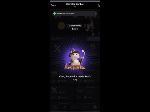 [😲Must Watch ‼] How to claim Your Hamster Kombat combo card the right way!! May 25th Update!