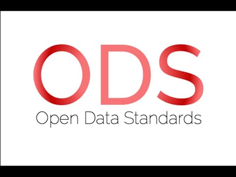 The Why, the What, the How of Open Data Standards (ODS) Webinar - 21st Oct 2020